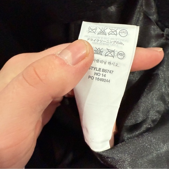 J Crew Coat Chateau Parka Italian Cloth in Black - Picture 6 of 8